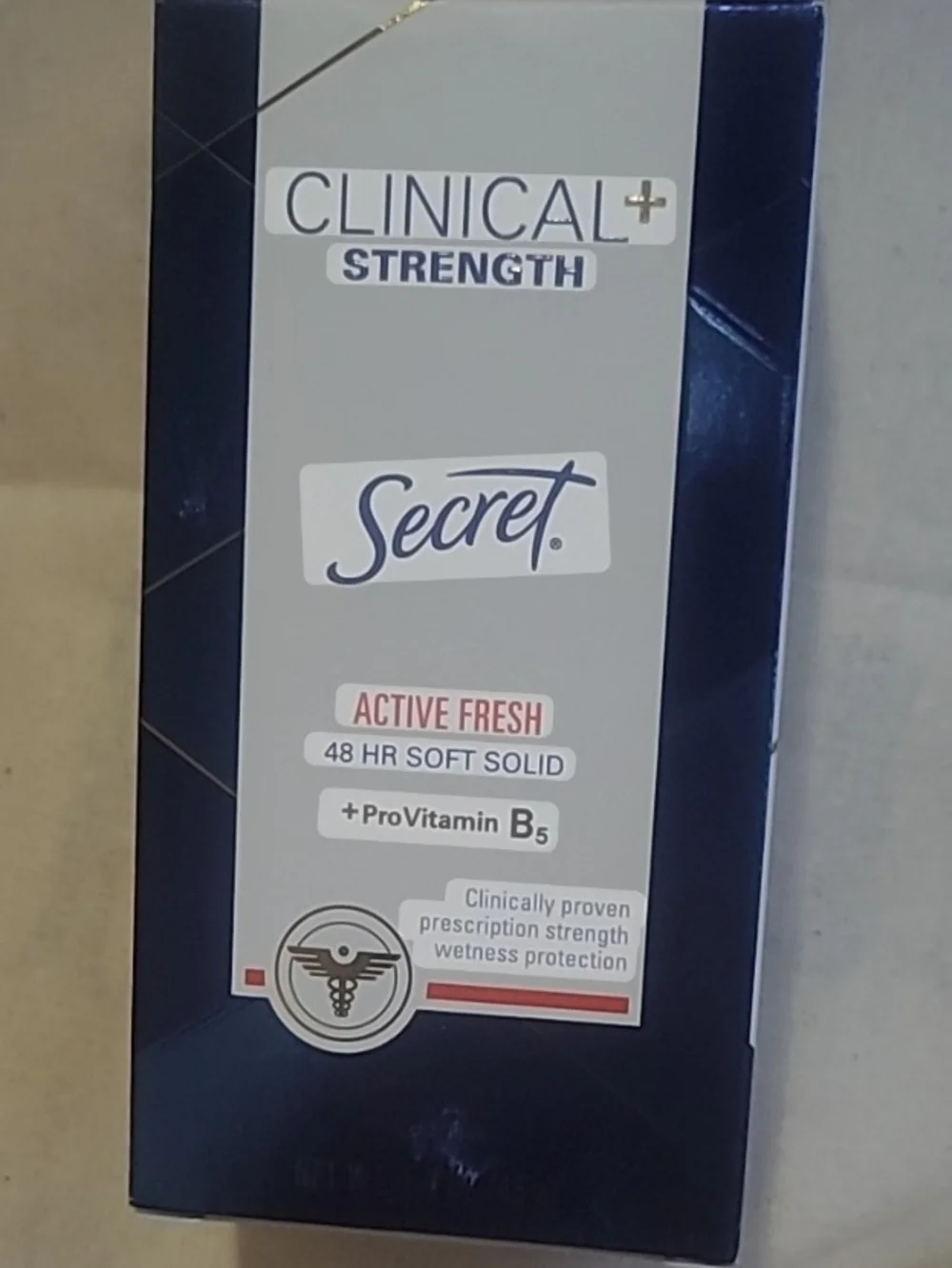 Secret Clinical Strength Active Fresh 48 HR Soft Antiperspirant and Deodorant
